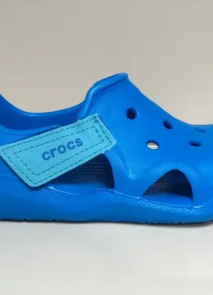 Оригінал.фірмові, легкі босоніжки-сандалії crocs swiftwater wave ocean