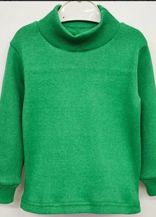 Водолазка (гольфик) рубчик с начесом, разные цвета.