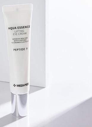 Лифтинг-крем для век с комплексом из 9-ти пептидов medi-peel aqua essence lifting eye cream