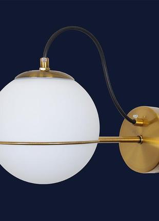 Бра в стиле лофт 761j2017-1 brz+wh