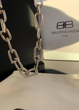 Крупная цепь balenciaga / баленсиага2 фото