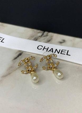 Стильні брендові сережки з перлами крапля в стилі вінтаж, люкс якість!
