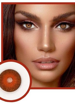 Лінзи кольорові для корекції сірі зору з діоптріями - 3, - 3,5, - 4, -4,5 айс грей