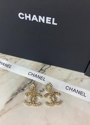 Брендовые серьги в позолоте. люкс качество
