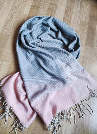 Sensation cachemire большой теплый шарф палантин шаль3 фото
