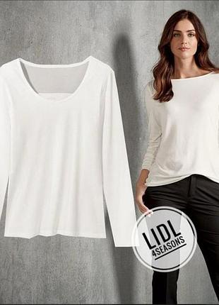 Esmara. блуза реглан спинка сетка