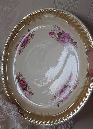 Винтажное большое блюдо буды 60е vintage
