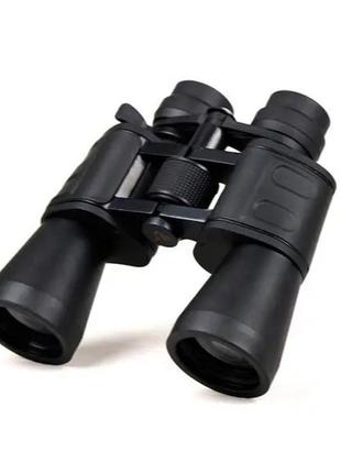 Бинокль binoculars в чехле 50*50 черный