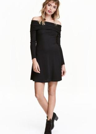 Платье со спущенными плечиками 4