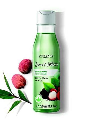 Шампунь для волосся love nature oriflame оріфлейм flame