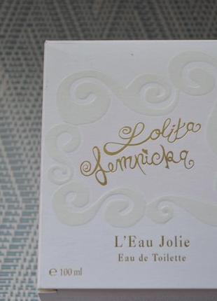 Lolita lempicka leeau jolie, 100 мл. туалетная вода, редкость, снятость10 фото