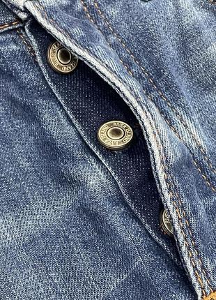 Зауженные стрейч джинсы с эффектом гармент-дай skinny stretch6 фото