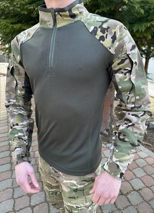 Тактическая рубашка (убакс) мультикам рипстоп военная армейская
