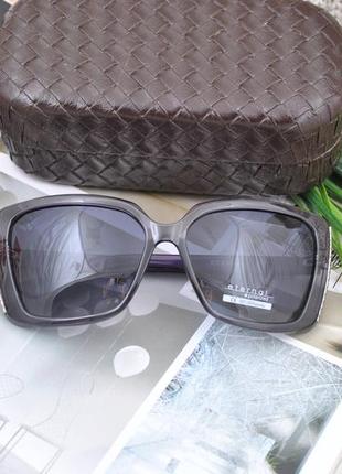 Фирменные солнцезащитные  очки  eternal  в прозрачной оправе4 фото