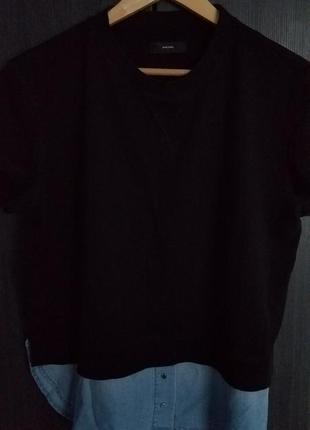 Комбинорованная футболка