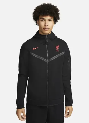 Акція ! толстовка nike sportswear liverpool fc tech fleece hoodie