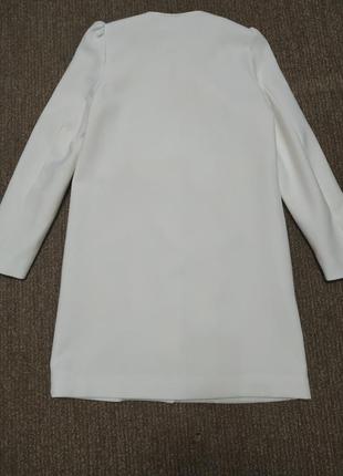Біле літнє пальто3 фото