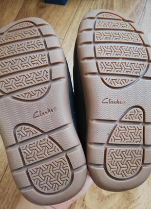 Кожаные ботинки кроссовки clarks, р. 20,57 фото