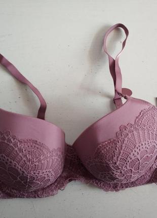 Бюстгальтер лиф кружевной padded bra h&m швеция оригинал европа1 фото