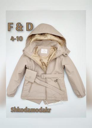 (680) стильные куртки для девушек 4-10