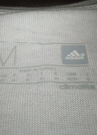 Футболка белая adidas summer fan climalite m3 фото