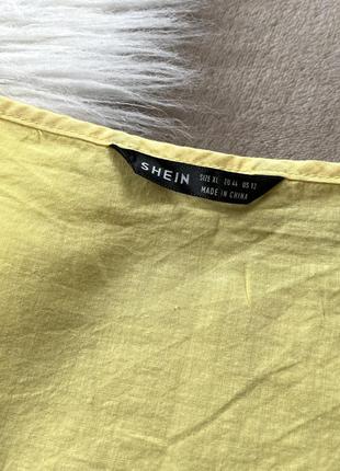Женская легкая летняя футболка блуза shein6 фото