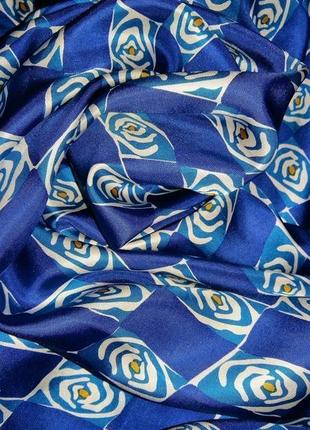 Винтажный шелковый платок /4238/