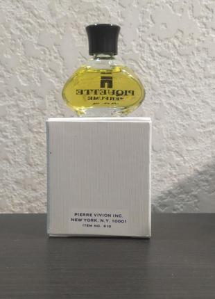 Духи pierre vivion piquette, винтаж,  парфюм 15 ml, vintage2 фото