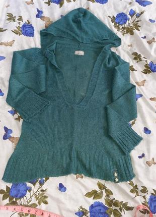 М'ягкая толстовка  пуловер з капюшоном