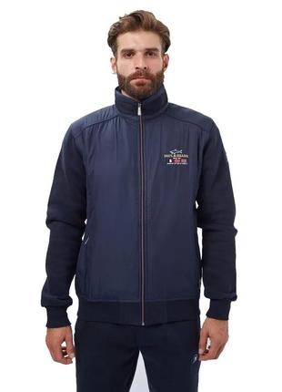 Костюм утеплений чоловічий paul & shark ps-8249 navy blue 7xl(62)4 фото