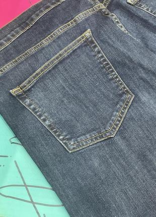 Зауженные стрейч джинсы с эффектом гармент-дай stretch skinny topman10 фото