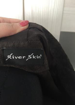 Курточка кожаная river skin5 фото
