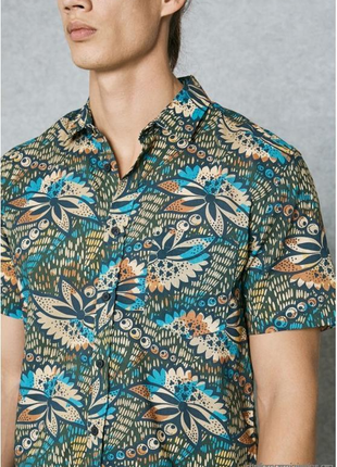 Рубашка topman с коротким рукавом !