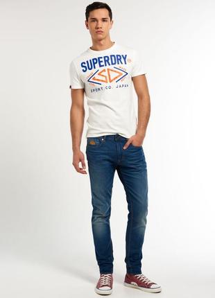 Superdry wilson paperweight легенькі літні джинси оригінал (w34 l32) упоряд.ідеал