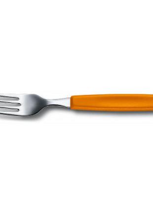 Столовая вилка victorinox swissclassic table fork orange (5.1546.l9)