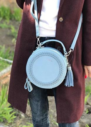 Сумка на довгій ручці cross-body сумочка трендова і стильна кроссбоди david jones