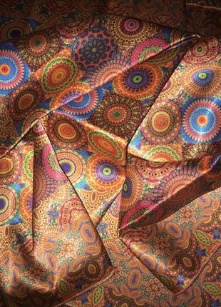 Шёлковый платок 💯❗️🌹2 фото
