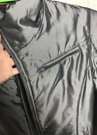 Куртка бомбер серый металлик от freeman t porter продажа обмен