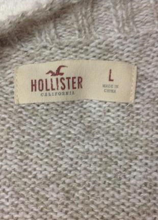 Брендовый кардиган hollister  р-р l4 фото