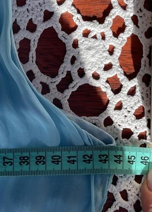 Платье асимметрия, натуральный шелк, до колена, сарафан, градиент4 фото