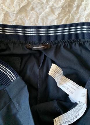 Легкі укорочені брюки на талію з поясом-резинкою zara м3 фото