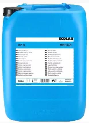 Мийний засіб ecolab mip cl (міп саєль), 28 кг