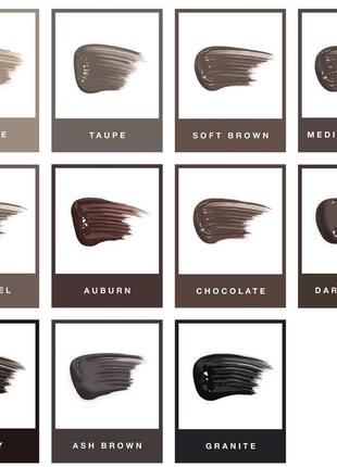 Anastasia beverly hills dipbrow® gel 🤎 оттеночный гель-туш для бровей