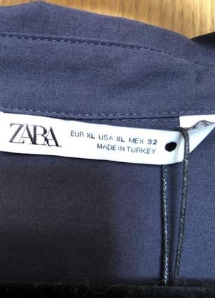 Новая шикарная стильная рубашка блуза оверсайз 54-56 р от zara8 фото