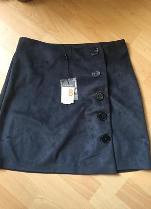 Замшева спідниця marks & spenser
