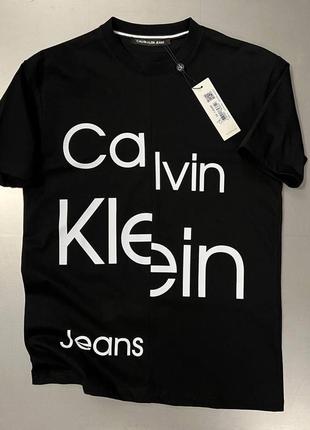 Футболка calvin klein 1/ трендовая футболка