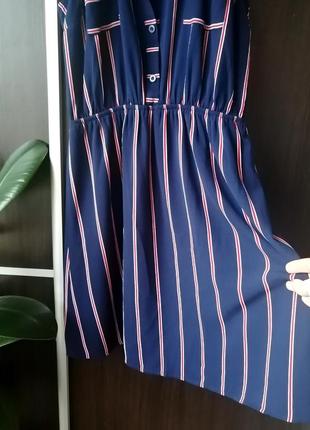 Шикарное, новое оригинальное платье сукня полоска. monteau3 фото