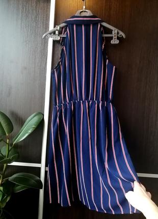 Шикарное, новое оригинальное платье сукня полоска. monteau8 фото