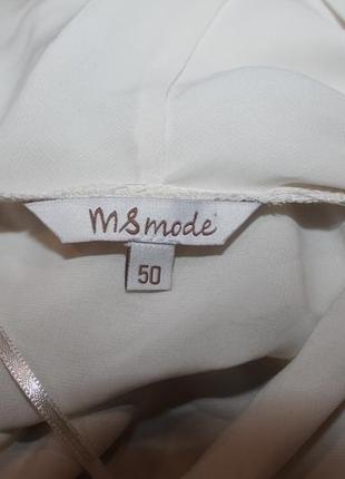 Красивая крепдешиновая блуза  m&s mode6 фото