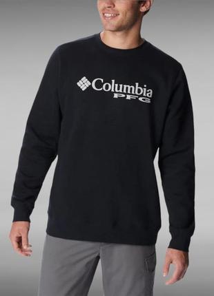 Свитшот columbia pfg™ stacked logo crew sweatshirt8 фото